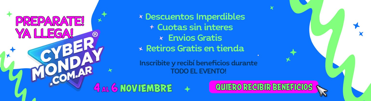 Ya llega el Cyber Week!